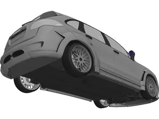 Porsche Cayenne Turbo Hamann (2010) 3D Model preview