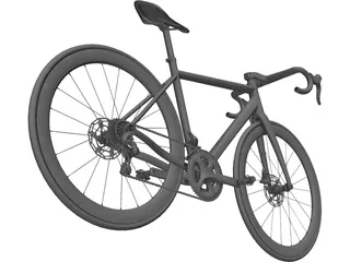 Road Bike 3D Model preview