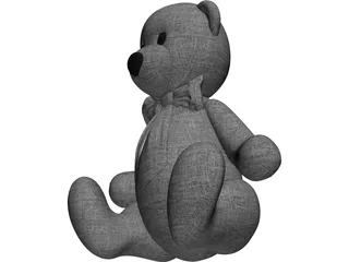 Teddy Bear 3D Model preview