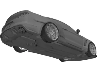 Ford Mustang GT Fastback (2018) 3D Model preview
