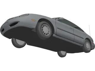 Ford Taurus (1996) 3D Model preview