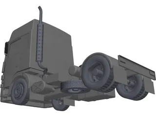Renault Magnum R365 3D Model preview