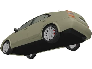 Nissan Primera [P12] (2001) 3D Model preview