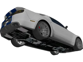 Ford Mustang GT 3D Model preview