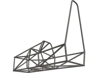 FSAE Chassis (2018) 3D Model preview