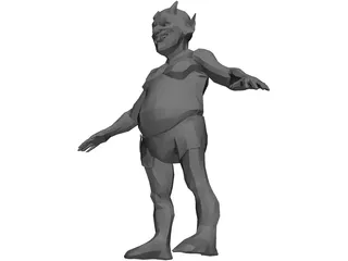 Goblin 3D Model preview