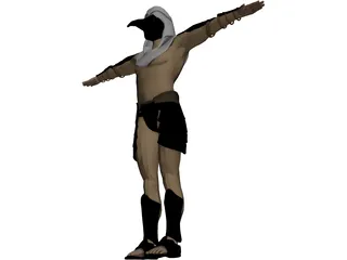 Thoth Egypt 3D Model preview