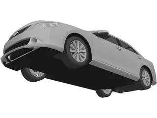 Toyota Camry (2012) 3D Model preview