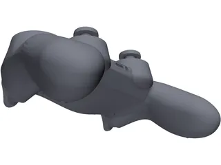 PS4 Controller 3D Model preview