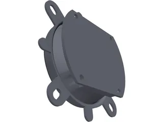 LED 100W 3D Model preview