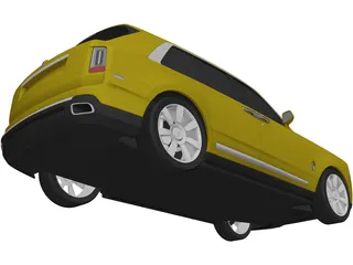 Rolls-Royce Cullinan (2019) 3D Model preview