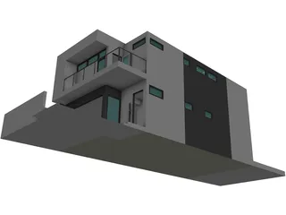 Modern Home 3D Model preview