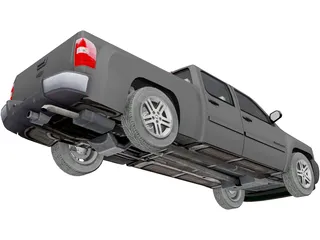 Chevrolet Silverado 3D Model preview