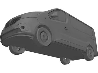 Renault Trafic 3D Model preview