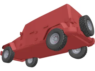 Jeep Wrangler 3D Model preview