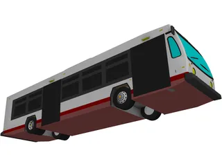 Bus LFSe Nova 3D Model preview