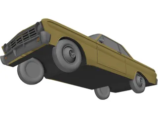 Ford Falcon 1965 3D Model preview
