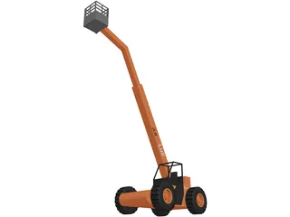 Clawder Crane 3D Model preview