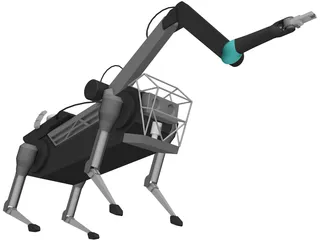 Boston Dynamics Spotmini 3D Model preview