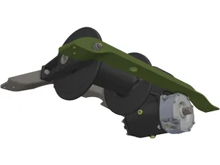Winch 3D Model preview