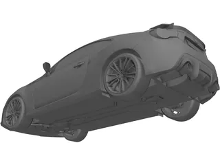 Subaru BRZ 3D Model preview