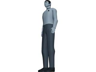 Spock 3D Model preview