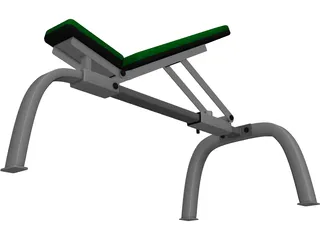 CL 2164 GYM 3D Model preview