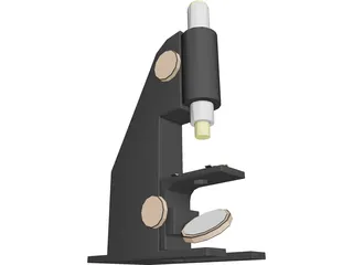 Microscope 3D Model preview