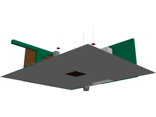 Kitchen 3D Model preview
