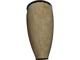 Conga 3D Model preview
