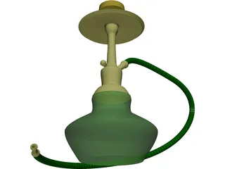 Hookah 3D Model preview