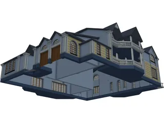 House 3D Model preview
