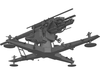 Flack 88 3D Model preview