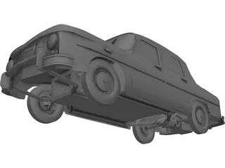 Renault (1962) 3D Model preview