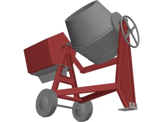 Portable Mixer 3D Model preview