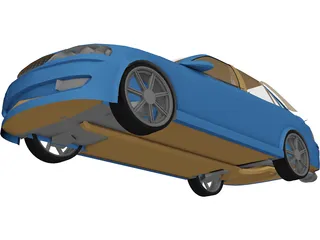 Vauxhall Vectra [Tuned] (1999) 3D Model preview