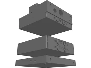 Electrovalve HDM 3D Model preview