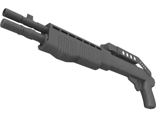 SPAS 12 3D Model preview