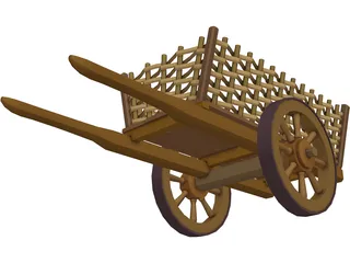 Carreta 3D Model preview