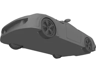 Exclusive Car 3D Model preview