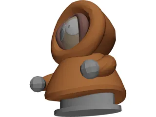 South Park Kenny 3D Model preview