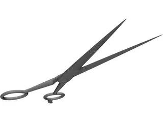 Surgical Scissors 3D Model preview