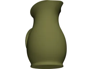 Water Pitcher 3D Model preview