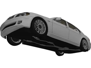 BMW 760iL 3D Model preview