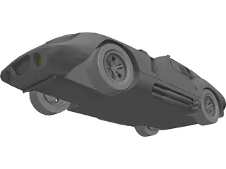 Cobra Schelby Daytona 3D Model preview