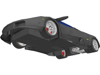 Lamborghini Murcielago 3D Model preview