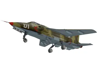 IAR-93 Vultur 3D Model preview