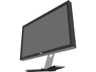 Dell LCD Screen 3D Model preview