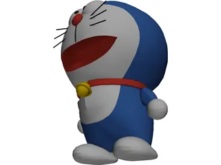 Doraemon 3D Model preview