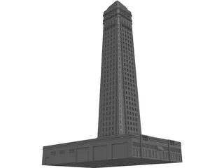 Foshay Tower, Minneapolis 3D Model preview